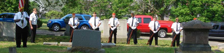 Color Guard on Memorial Day