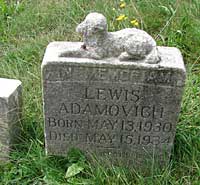 Lewis Adamovich Lamb Monument